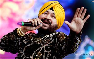 Indian singer, songwriter, performer & environmentalist, Daler Mehndi in ethnic designer wear